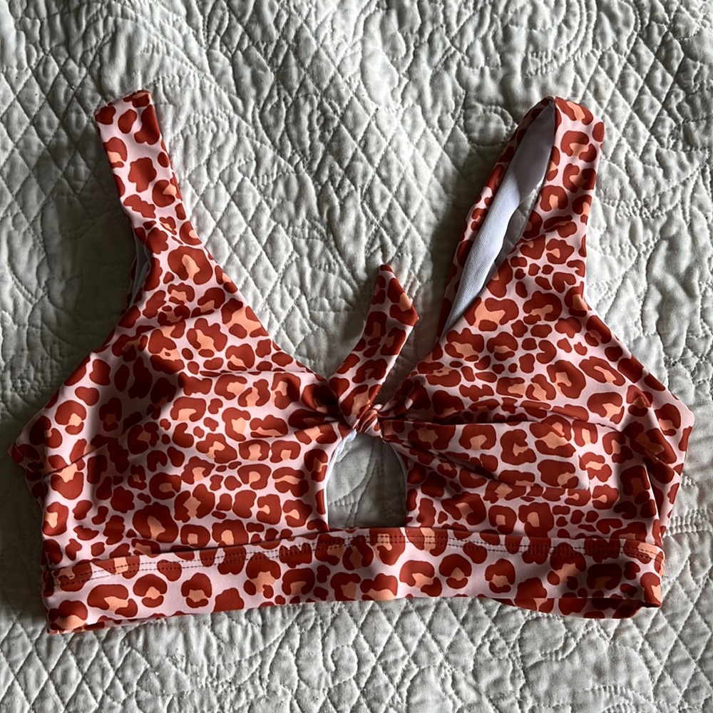 Graham Swim animal print top size medium